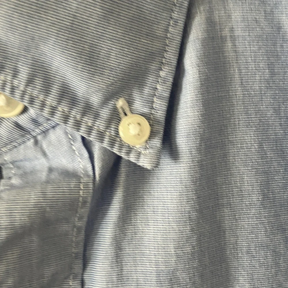J. Crew Sky Blue Long-Sleeve Button-Down Shirt 100% Cotton